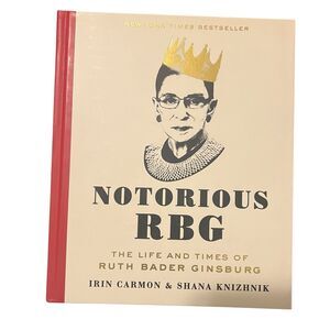 Notorious RBG New York Times Best Seller Hardcover Book